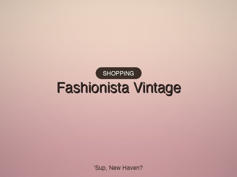 Fashionista Vintage
