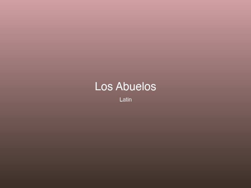 Los Abuelos