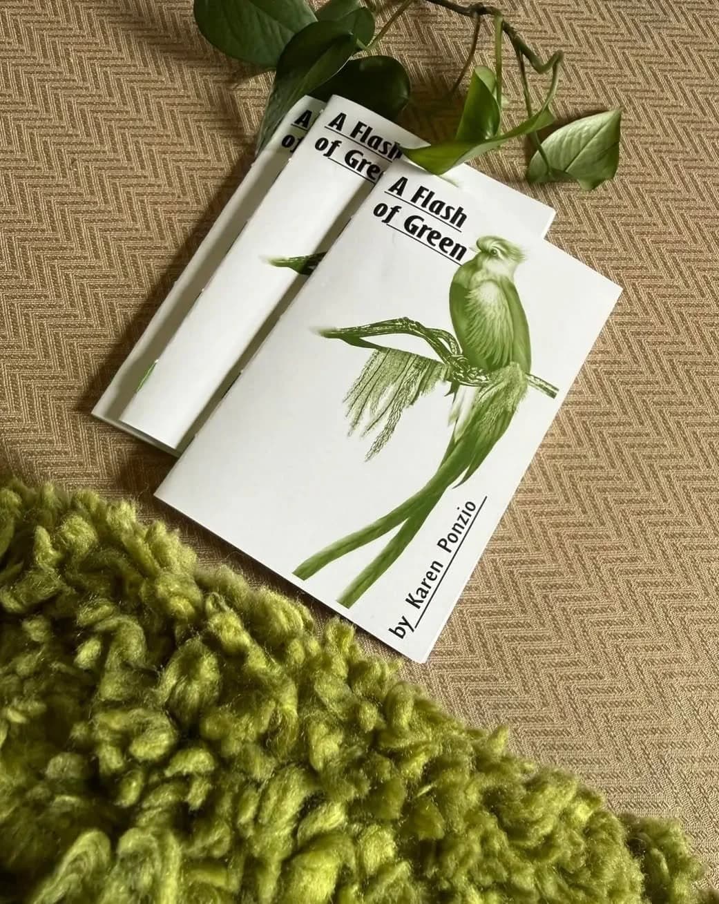 A Flash of Green: A Poetry reading from Karen Ponzio