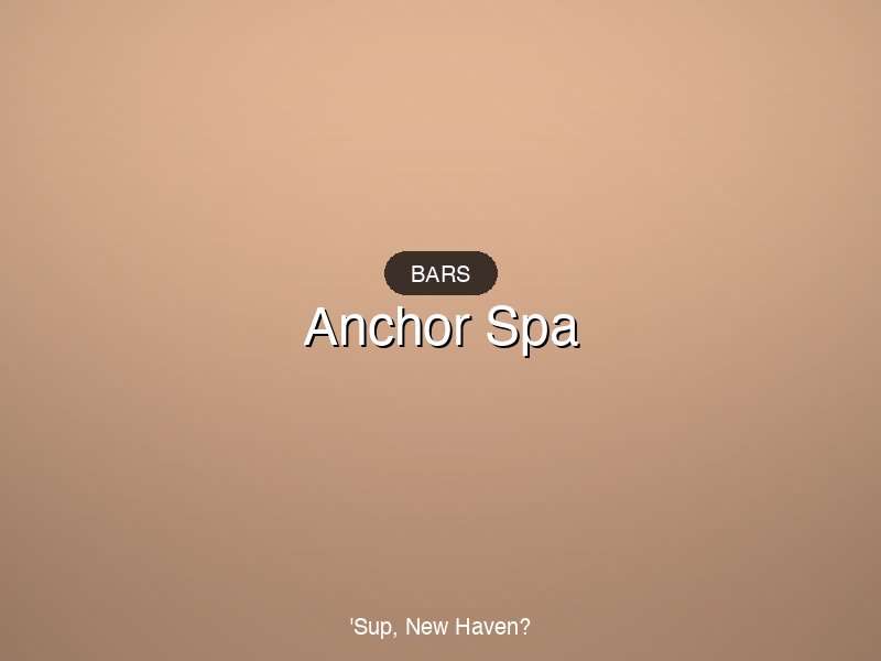 Anchor Spa