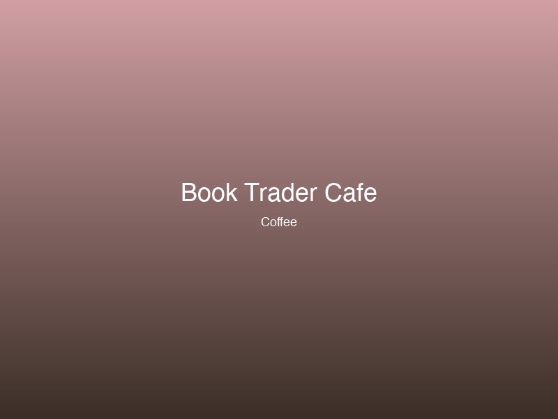 Book Trader Cafe
