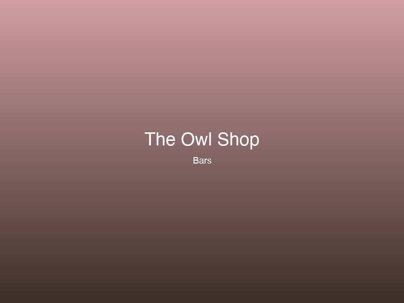 The Owl Shop